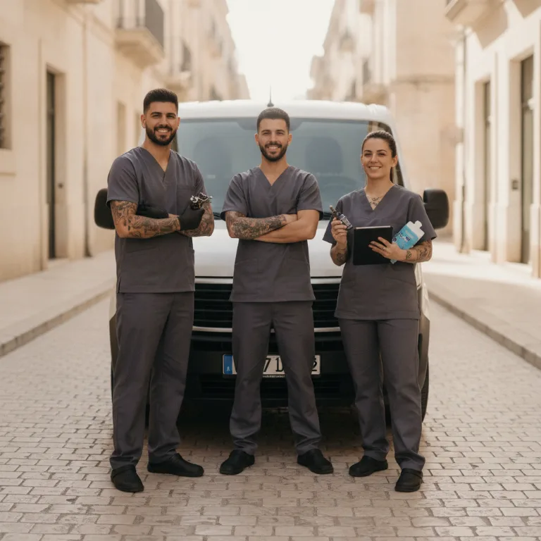 Tatuador equipo en Jerez de la Frontera